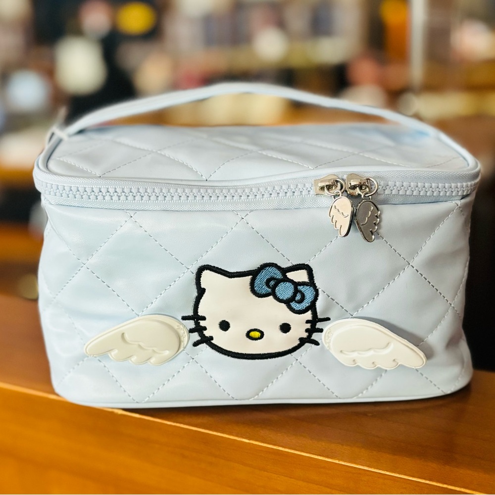 Hello Kitty Quilted Cosmetic Bag